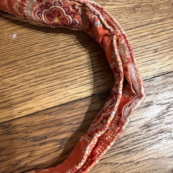 Vera Bradley Orange Paprika Shoulfee Purse w/ Adjustable Strap - Picture 4 of 4